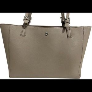 Tory Burch Small York Tan Leather Tote